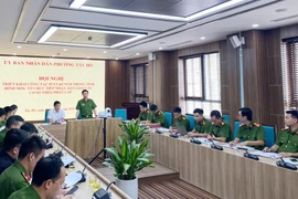 Tăng cường phối hợp quản lý phòng cháy tại phường Tây Hồ