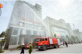 Tuyên truyền, thực tập phương án chữa cháy và cứu nạn, cứu hộ tại khách sạn Minh Cường