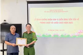 Thực tập phương án chữa cháy và cứu nạn, cứu hộ tại Công ty cổ phần dầu khí An Pha