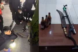 Ngăn chặn nhóm thiếu niên mang dao “diễu phố” trong đêm