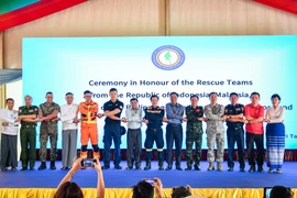 Đoàn công tác Bộ Công an kết thúc nhiệm vụ tìm kiếm cứu nạn tại Myanmar