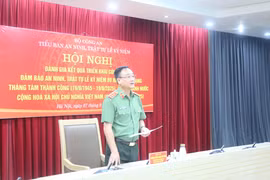 Quyết tâm đảm bảo tuyệt đối an ninh, an toàn Lễ kỷ niệm 80 năm Cách mạng tháng Tám thành công và Quốc khánh 2-9