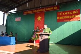 Công bố quyết định đặc xá của Chủ tịch nước