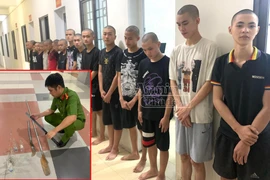 Mâu thuẫn cá nhân, nhiều thanh niên vác dao chém nhau trong đêm