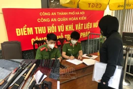 Thu hồi vũ khí, công cụ hỗ trợ và vật liệu nổ, đảm bảo an ninh, an toàn SEA Games 31