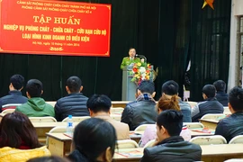 Nâng cao kỹ năng chữa cháy, thoát nạn