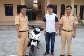 Phát hiện xe bị mất trên phố, nhờ CSGT kịp thời thu giữ