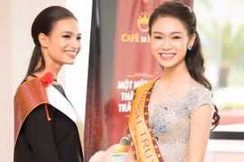 "Cô gái vàng" của Hoa hậu Việt Nam hội ngộ người đẹp H’Ăng Niê