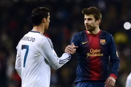 Pique: Đừng nghe kẻ xấu, Ronaldo là người tốt