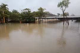 Nhiều địa phương vừa có lịch đi học trở lại "hậu Covid-19" phải tạm dừng vì mưa bão