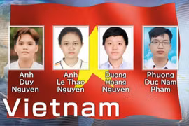 Việt Nam thắng lớn với 3 Huy chương Vàng Olympic Hóa quốc tế