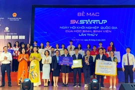 Năm dự án của học sinh Hà Nội đoạt giải “Học sinh, sinh viên với ý tưởng khởi nghiệp”