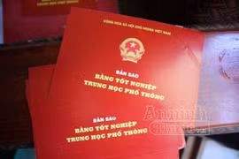 Miễn phí cấp bản sao bằng tốt nghiệp THPT, khuyến nghị xin cấp không quá 3 bản