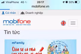 Sập hoàn toàn mạng 3G/4G MobiFone