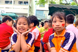 Thầy trò trường PTCS Xã Đàn hào hứng với nhiều hoạt động kỷ niệm Ngày người khuyết tật Việt Nam