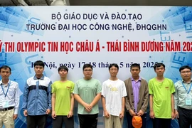 Đội tuyển Olympic Tin học châu Á Thái Bình Dương giành Huy chương Vàng