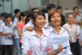 Phấn khởi với môn thi cuối được đánh giá là dễ chịu nhất
