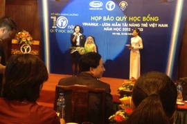 19 tỷ đồng ươm mầm tài năng trẻ Việt Nam