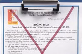 Cảnh báo giả mạo trao đổi sinh viên với nước ngoài