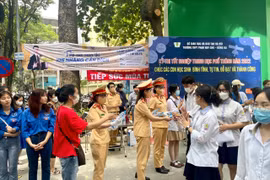 Hàng loạt trường Công an công bố điểm sàn theo cách tính riêng