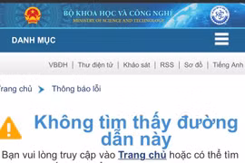 Gỡ bài viết về kit test SARS-CoV-2 của Việt Á trên website chính thức, Bộ KH-CN nhận sai sót