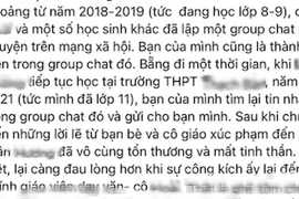 Hà Nội: Xác minh vụ việc "nói xấu học sinh" dù giáo viên đã chấm dứt hợp đồng