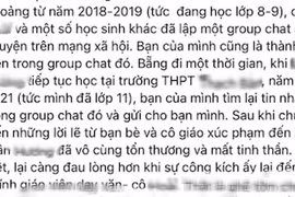 Hà Nội: Xác minh vụ việc "nói xấu học sinh" dù giáo viên đã chấm dứt hợp đồng