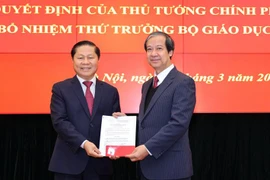 Công bố quyết định điều động, bổ nhiệm thứ trưởng và lãnh đạo các đơn vị Bộ GD-ĐT