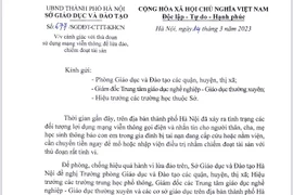 Sở GD-ĐT Hà Nội cảnh báo thủ đoạn gọi điện báo con nhập viện lừa đảo tiền 