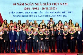 Hà Nội công khai danh sách 32 nhà giáo được đề nghị xét tặng danh hiệu Nhà giáo Ưu tú