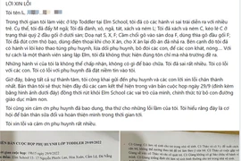Đình chỉ nhóm lớp mầm non bỏ đói, bạo hành trẻ