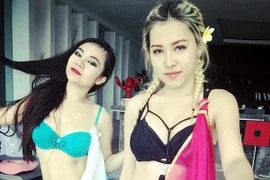 "Cô gái vàng" bellydance Việt Nam khoe "ảnh nóng" ở Bali