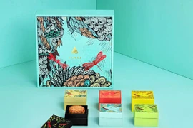 Bánh trung thu Almaz độc đáo của những "siêu đầu bếp Guinness"