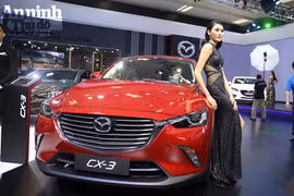 Mẫu crossover Mazda CX-3 gây chú ý tại triển lãm