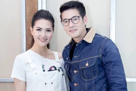 Hoa Hậu Mai Hà Ngân hội ngộ siêu sao Thái Lan Mario Maurer