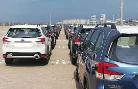 Ô tô nhập khẩu tiếp tục tăng những tháng cuối năm