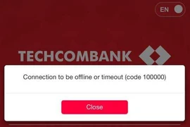Techcombank lại xin lỗi khách hàng về sự cố gián đoạn giao dịch ngân hàng điện tử