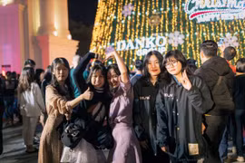 Danko Square - Rực rỡ lễ hội thắp sáng cây thông Noel đón Giáng sinh