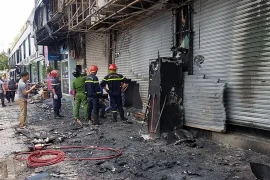 Phòng giao dịch Eximbank bị đốt, ngân hàng thiệt hại ra sao?