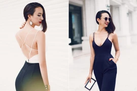 Hoa hậu Ngọc Diễm khoe eo thon ngực đầy gợi cảm