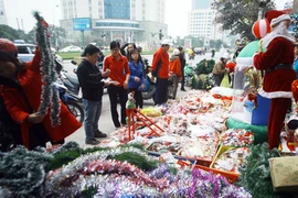 Thị trường Noel trầm lắng