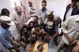 Hoãn an táng ông Gaddafi chờ kết quả điều tra