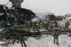 Hỏa hoạn tại sân bay vùng Siberia