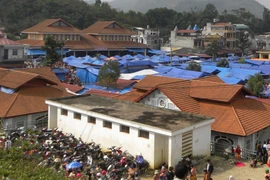 Say với chợ phiên Bắc Hà