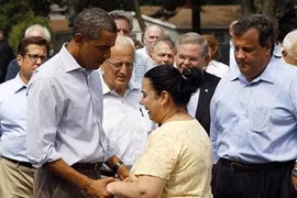 Tổng thống Mỹ thị sát vùng thiên tai