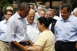 Tổng thống Mỹ thị sát vùng thiên tai