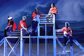 Người lính Trường Sa lên sân khấu