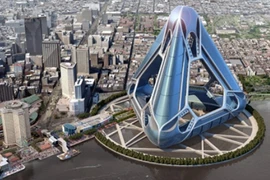 Những thành phố nổi giữa đại dương