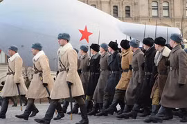 Tái hiện lễ diễu binh huyền thoại trên Quảng trường Đỏ