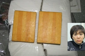 “Độn” heroin trong túi giấy